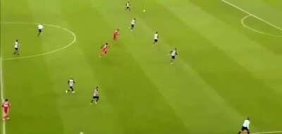 Trent Alexander-Arnold pass vs Newcastle