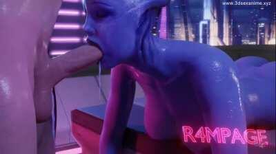 Liara hot night (r4mpage)[Mass effect]