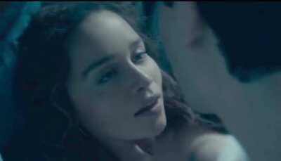 Thrusting a baby making load into Emilia Clarke