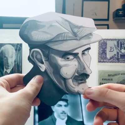 Testing out my new puppet head for upcoming animation!