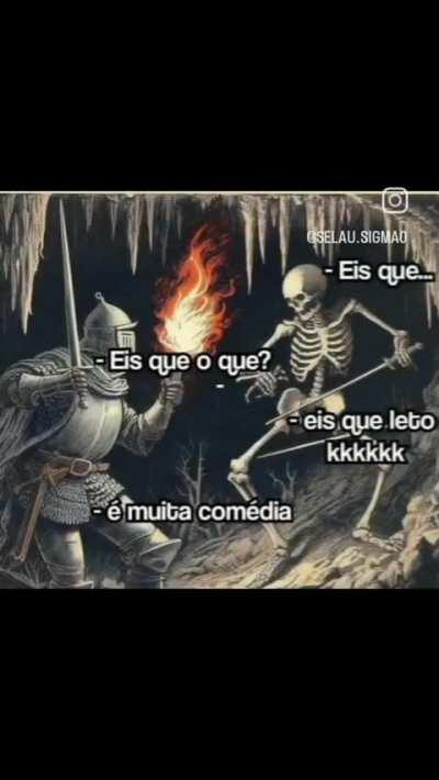 os cara brinca dmsKKKK