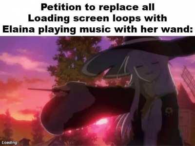 This cute happy witch heals the soul