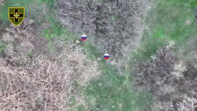 Ukraine's 28th Mechanized Brigade helped repel a Russian armored column in the Toretsk direction, using FPV drones against vehicles and munition drops against dismounted infantry. Published April 12, 2025