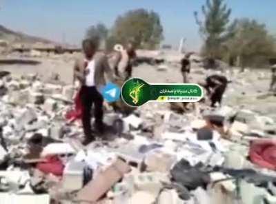 Iran demolishes Komole terrorist HQ in Iraq