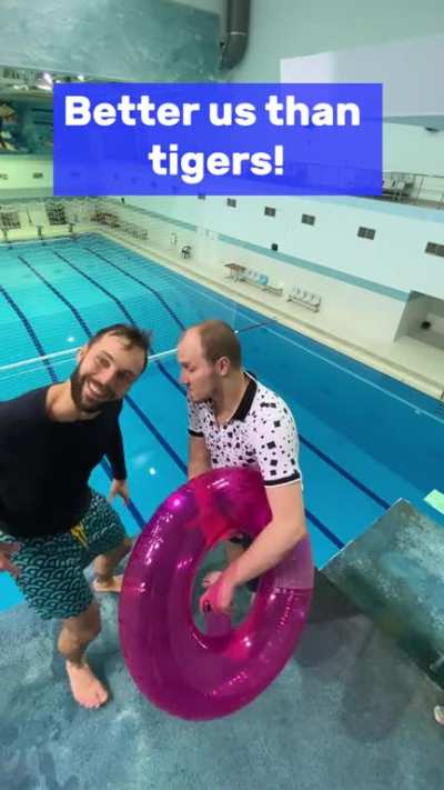 I jumped through the hoop instead of the tiger...