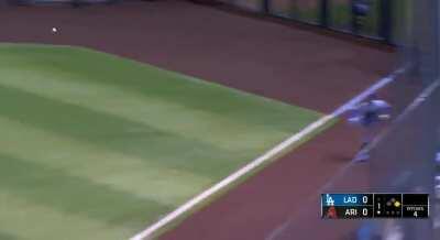 A 9-5 putout by Mookie Betts' cannon.