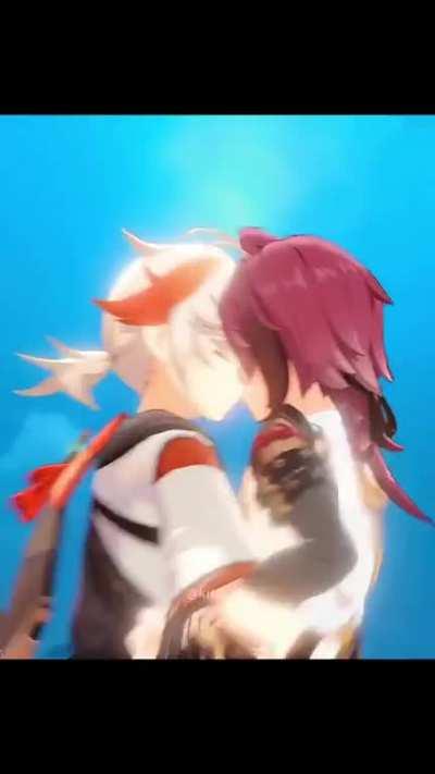 KazuHei kiss by @Kitsubeee