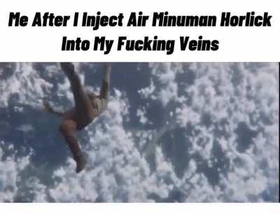 Macam tu la orang minum orang minum horlick dengan cara yang betul,sial