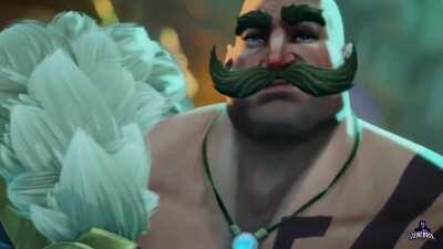 It's the moustache 🙈