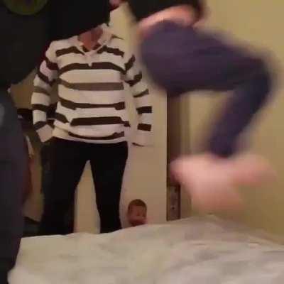 When a child start sounding that excited, it always ends like this.