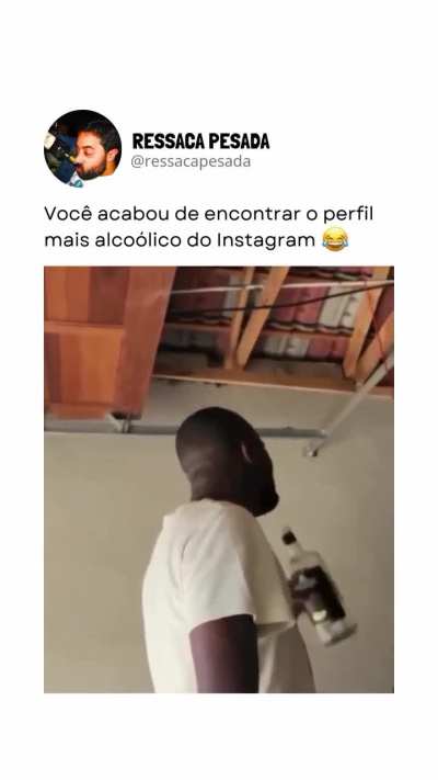 Certeza que depois promete não beber mais