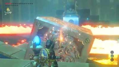 To the guy who completed this shrine with the wind bomb trick.