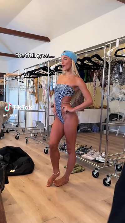 BTS from her SI shoot! | TikTok April 2025