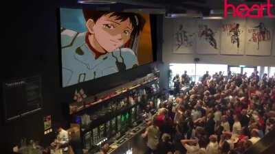 all Evangelion fans when they saw Rei smile for the first time