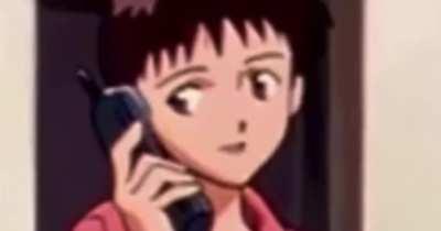 Shinji’s late birthday present😳😱🤬