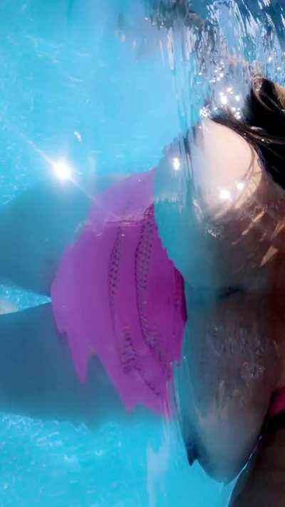 Objects under water are larger than they appear