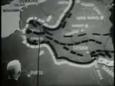 Battle of France 1940 (From Why We Fight) [GIF] (Crosspost from /r/educationalgifs)