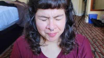 I'm very proud of her