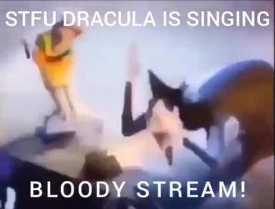 Damn Dracula got bars.