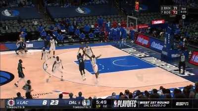 [Highlight] Hardaway drills the Mavs's 7th three of the game