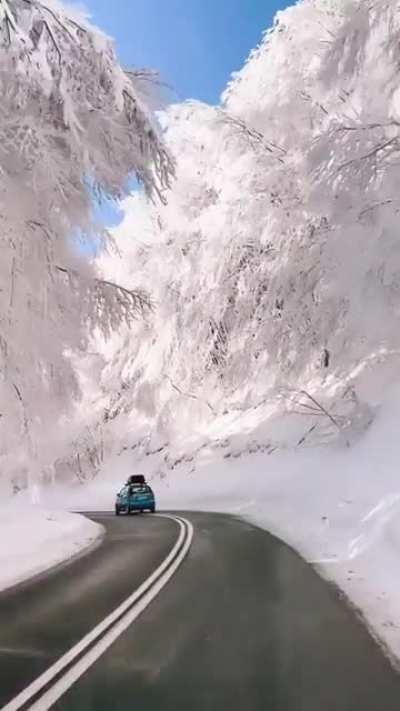 The magic of winter in Greece
