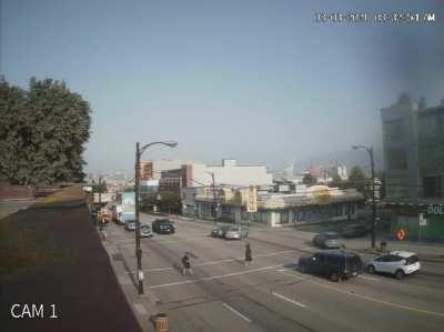 This happened this morning.