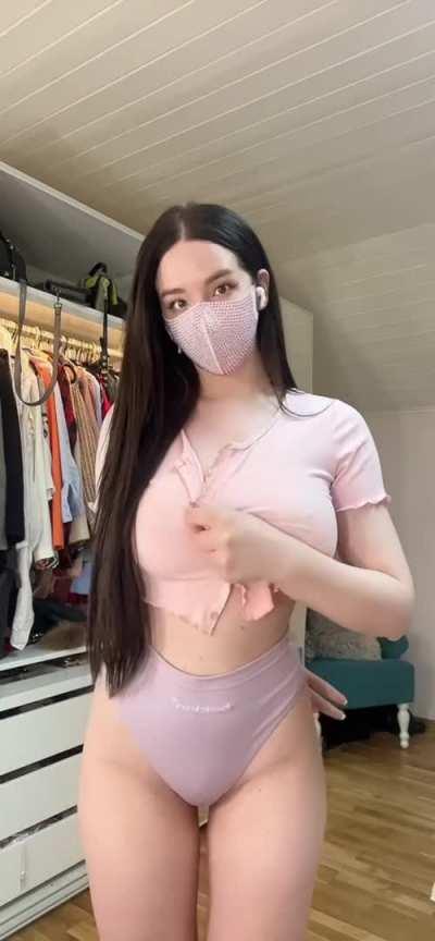 This shirt is hiding them very well