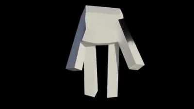 [A] I made this lil cube guy in blender