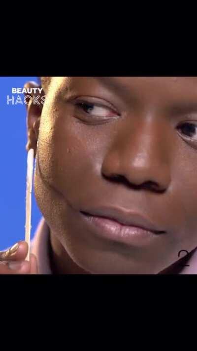 I’m sure he just glued his pubes to his face..