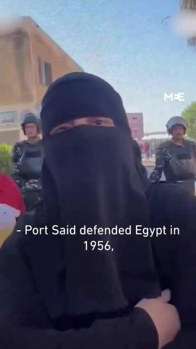 Egyptian government evicts people, demolishes Houses in port.