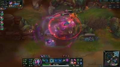 Nunu flashes out of Morde Death Realm