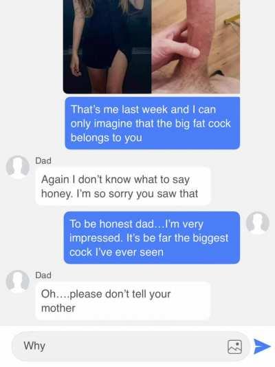 Father daughter sexting