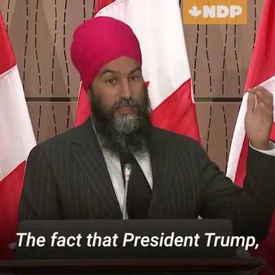 Jagmeet on canada's response to police brutality