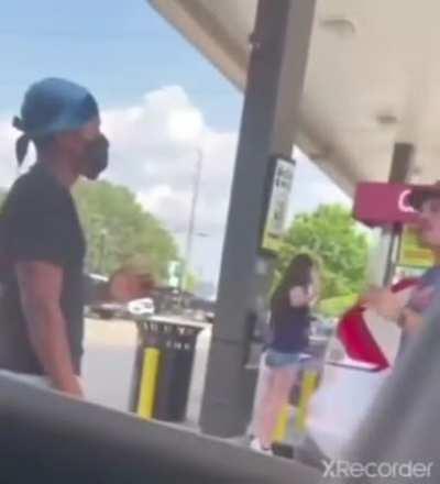 Someone's getting a timeout & a nap when he gets home 😂