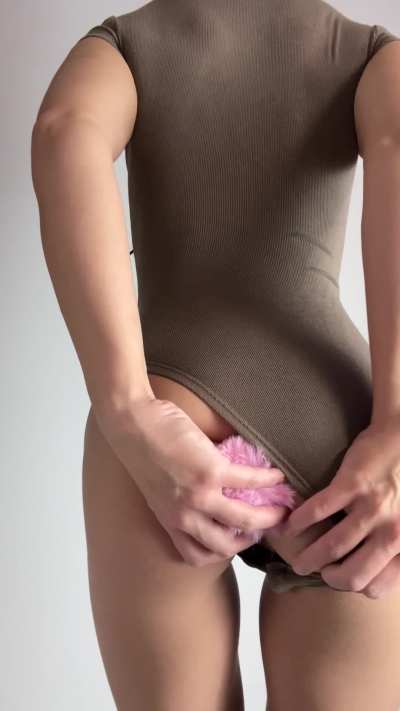 Having fun with my buttplug