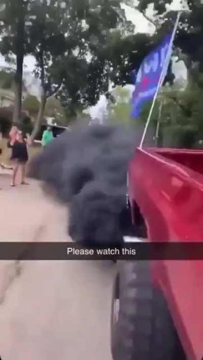 Blowing smoke on Biden Supporters