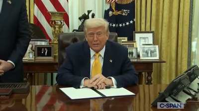 Trump - ''They rigged the election and I became President, so that was a good thing.''