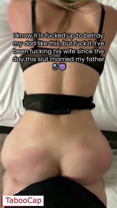 While My Dad Was Out on His Business Trip, I Fucked His Sexy Trophy Wife