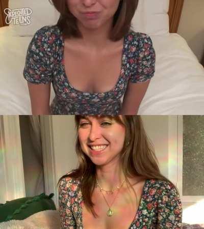 Riley Reid in the same dress...10 years apart