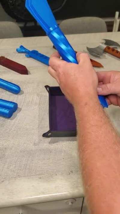 Hey reddit! Original designer of the dice sword here. Im doing a giveaway just for you! [Mod Approved] [OC] [Art]