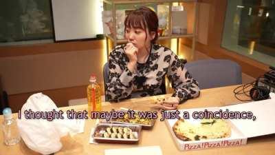 A Chika fan recognized Kohara Konomi by her ramen-eating noises