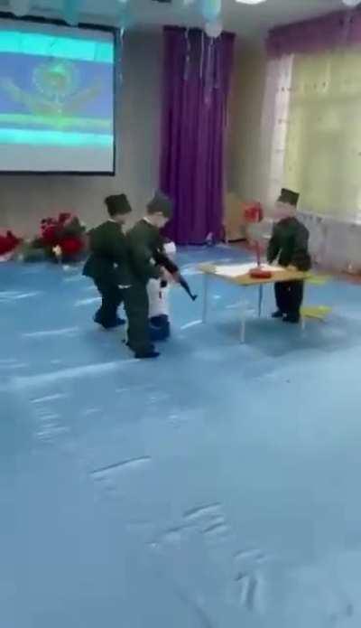 The school Christmas play has really gone off the rails this year.