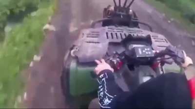 18+ A Russian soldier’s GoPro records the direct impact of an FPV drone on a comrade in Sumy