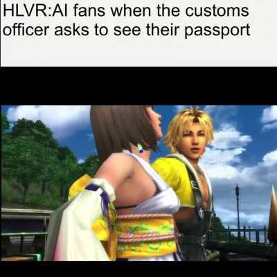 He doesn't have his passport!