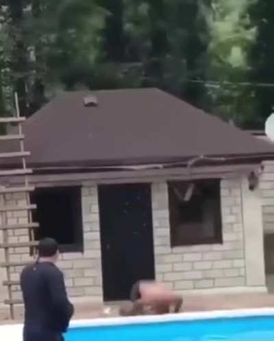 I bet he had a sore hand.