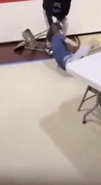 hell nah them mfs fighting during psat testing 💀💀💀