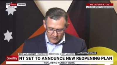 Northern Territory citizens have 30 days to get the jab or lose their job. Failure to comply will result in a $5,000 fine.