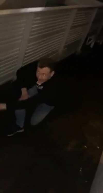 Lucky he didnt land head first