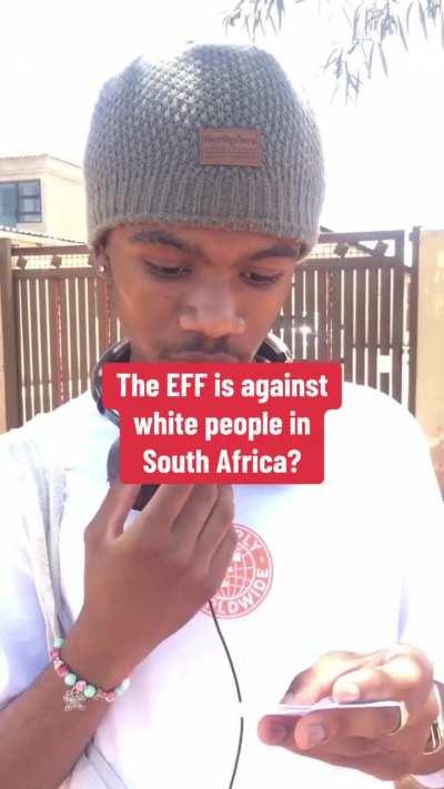 If you were a white person, would you join the EFF?