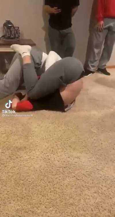 wrestling with the wrong people